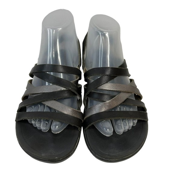 OluKai Black and Gray Women's Sandals - Picture 2 of 10